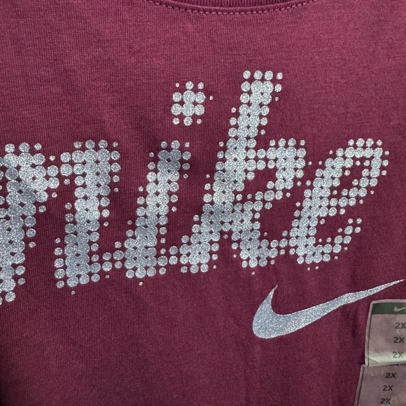 Nike Plus Size Essential Tunic Logo T-shirt NWT - Picture 4 of 7